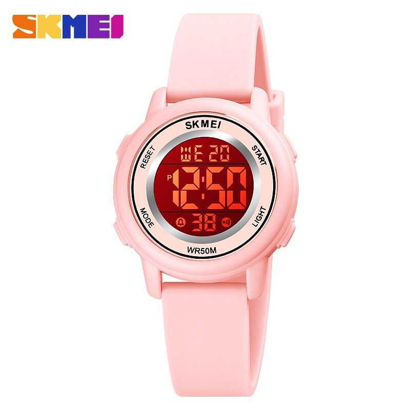 Jam Tangan Anak LED SKMEI DG1721 Pink