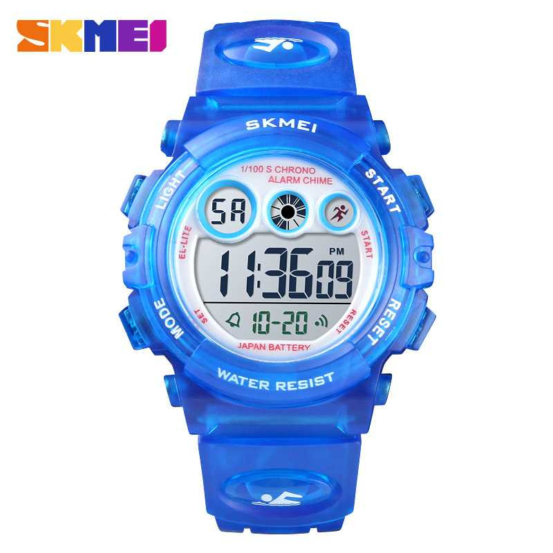 Jam Tangan Anak LED SKMEI DG1451 Biru