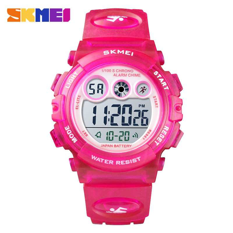 Jam Tangan Anak LED SKMEI DG1451 Rose