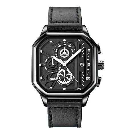 Jam Tangan Pria Analog  Leather Original SKMEI 1963CL