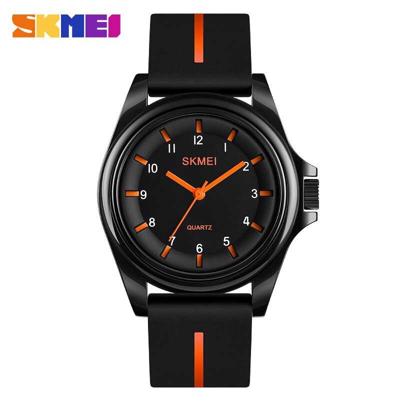 Jam Tangan Pria Analog Original SKMEI 1578 Orange