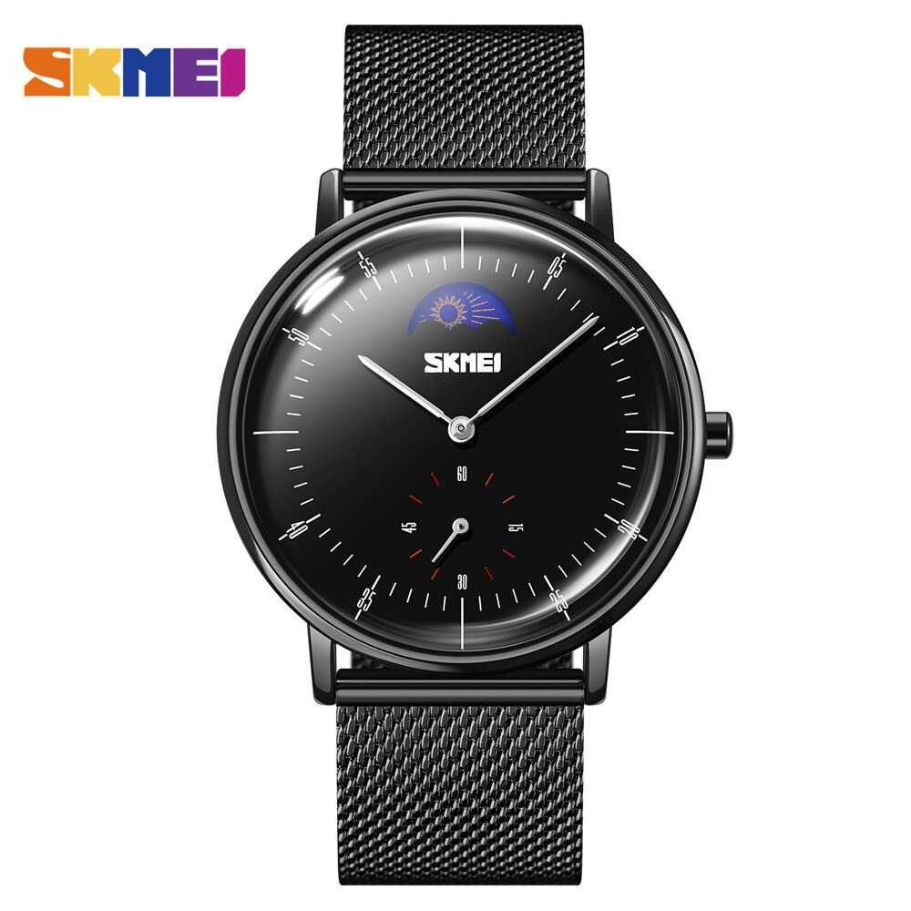 Jam Tangan Pria Analog Stainless Original SKMEI 9245CS