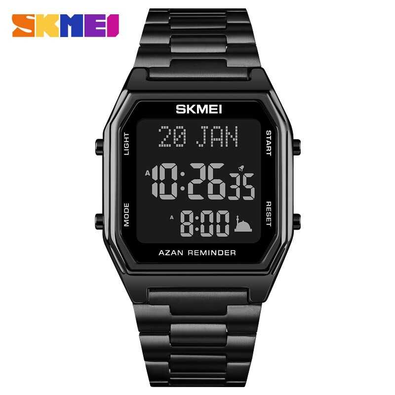 Jam Tangan Pria Digital Kiblat Original SKMEI DG1763