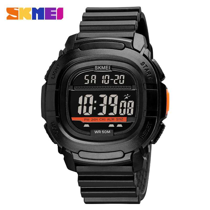 Jam Tangan Pria Digital Original SKMEI DG1657 Hitam