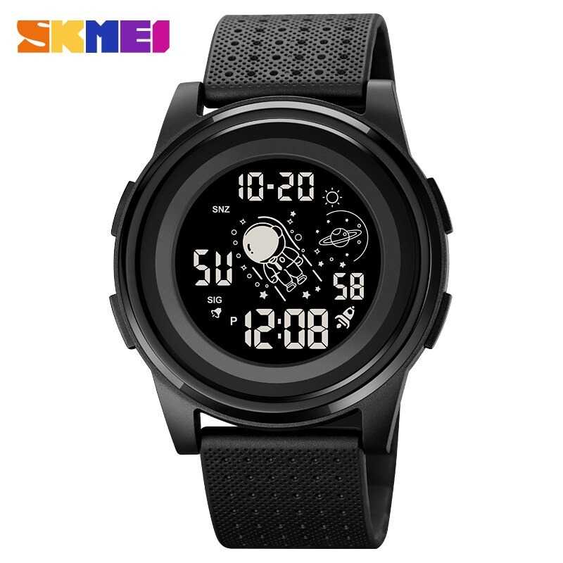 Jam Tangan Pria Digital Original SKMEI DG1883 Black