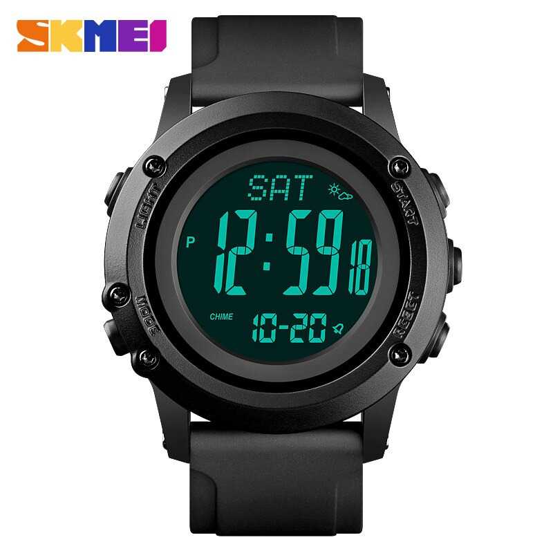 Jam Tangan Pria Digital Pedometer Original SKMEI DG1793