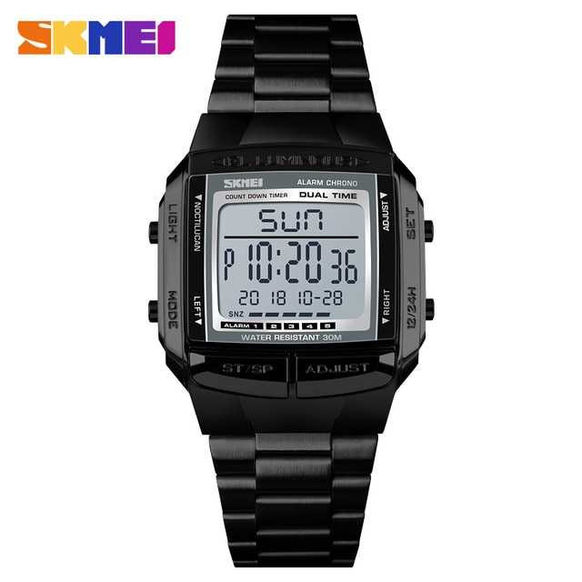 Jam Tangan Pria Digital Original SKMEI DG1381