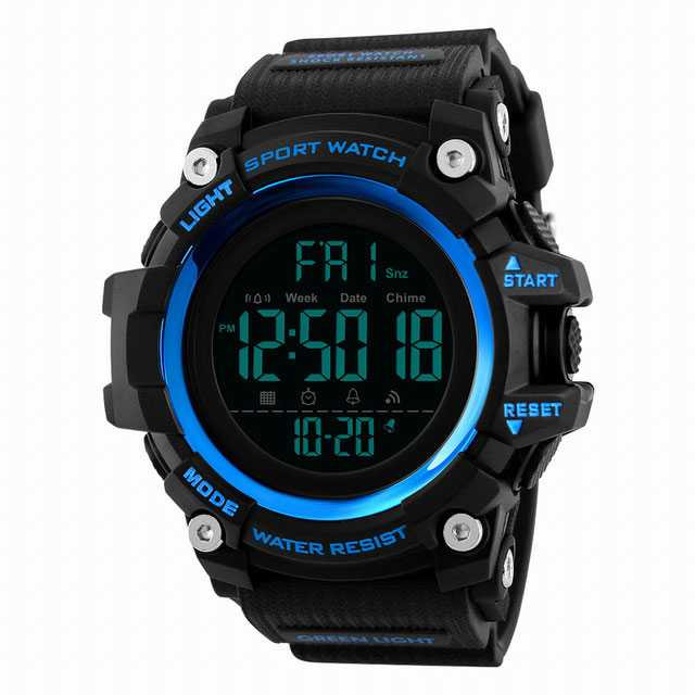 Jam Tangan Pria Digital Original SKMEI DG1384 Biru