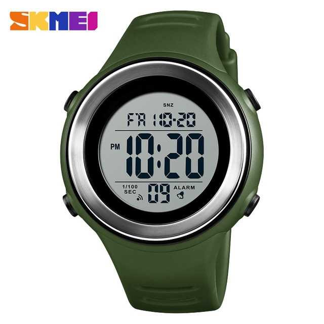 Jam Tangan Pria Digital Original SKMEI DG1394 Hijau