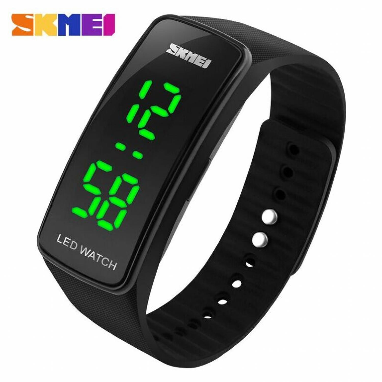 Jual Jam  Tangan  Pria  SKMEI Digital  Sport Rubber LED 