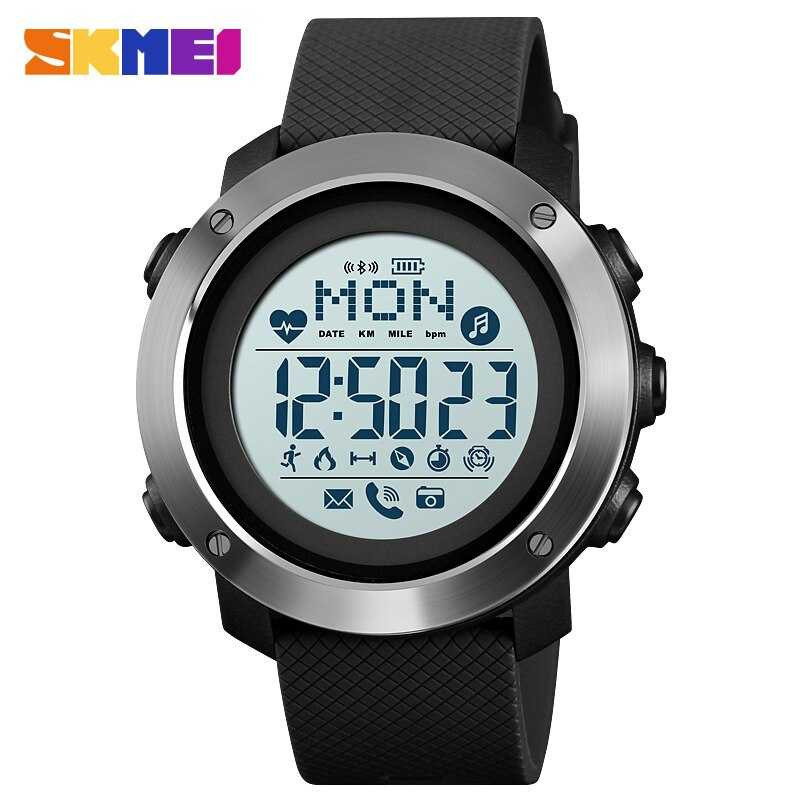 Jam Tangan Pria Smart Watch Bluetooth Original SKMEI DG1511
