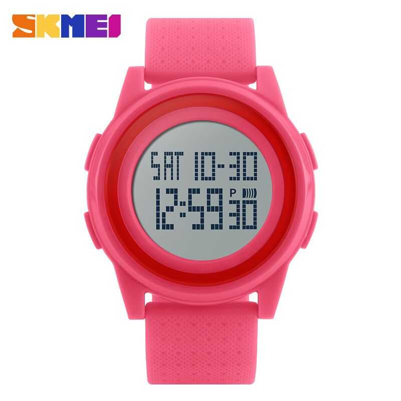 Jam Tangan Pria Digital Original SKMEI DG1206 Pink