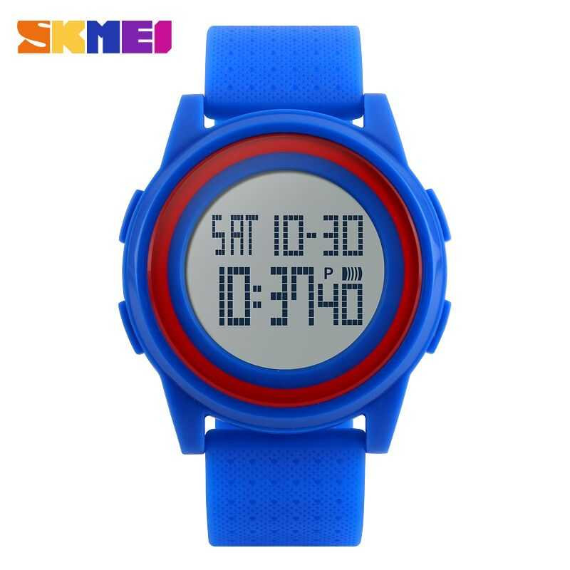 Jam Tangan Pria Digital Original SKMEI DG1206 Biru