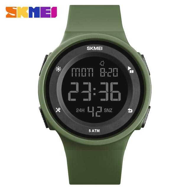 Jam Tangan Pria Digital Original SKMEI DG1445 Hijau