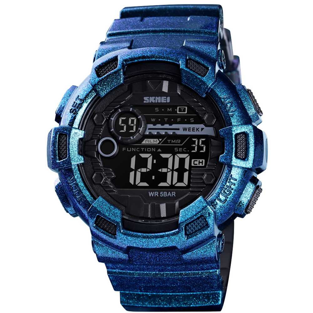 Jam Tangan Pria Digital Original SKMEI DG1243 Biru