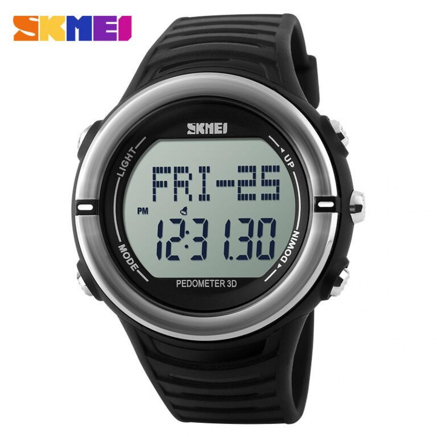 Jual Jam Tangan Pria SKMEI Digital Pedometer Heart Rate