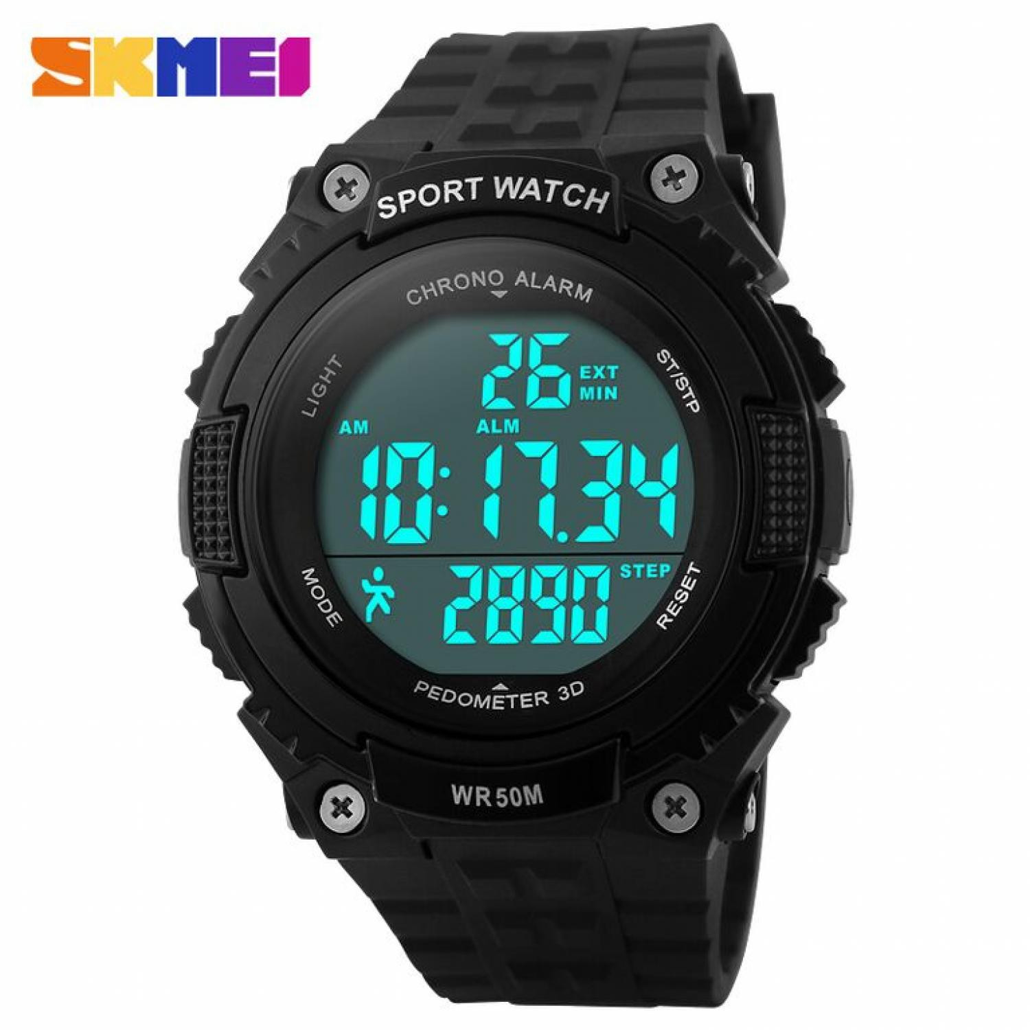 jual jam tangan pria skmei digital s shock pedometer sport jual jam tangan pria skmei digital s shock pedometer sport