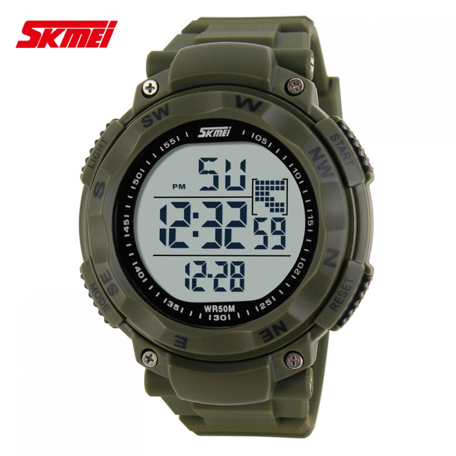 jual jam tangan pria skmei digital s shock sport original dg1024 army jual jam tangan pria skmei digital s shock sport original dg1024 army