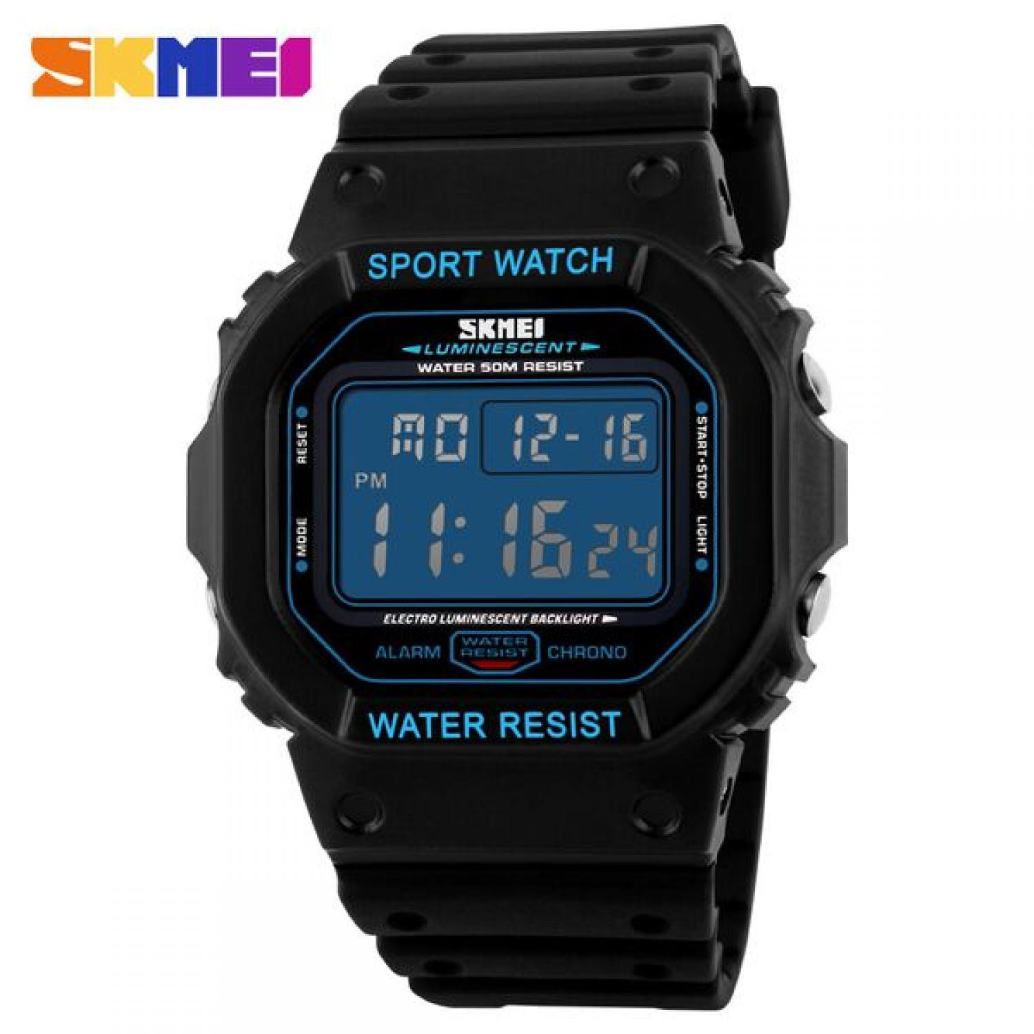 Jam Tangan Pria Digital Original SKMEI DG1134 Biru