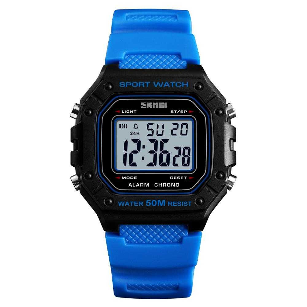 Jam Tangan Pria Digital Original SKMEI DG1496 Biru