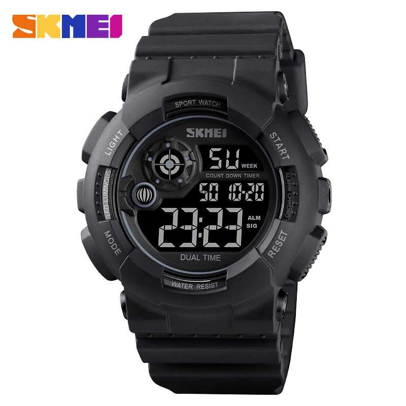 Jam Tangan Pria Digital Original SKMEI DG1583 Hitam
