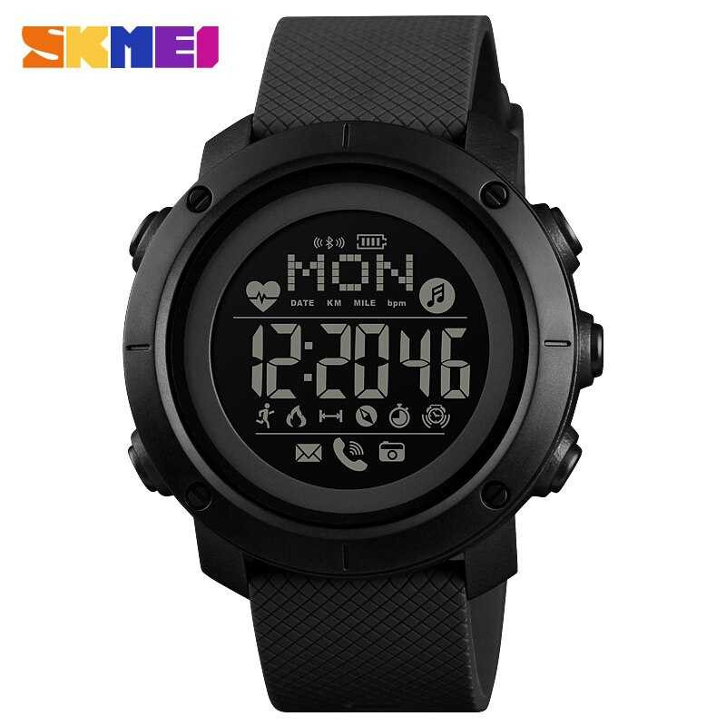 Jam Tangan Pria Smart Watch Bluetooth Original SKMEI DG1512