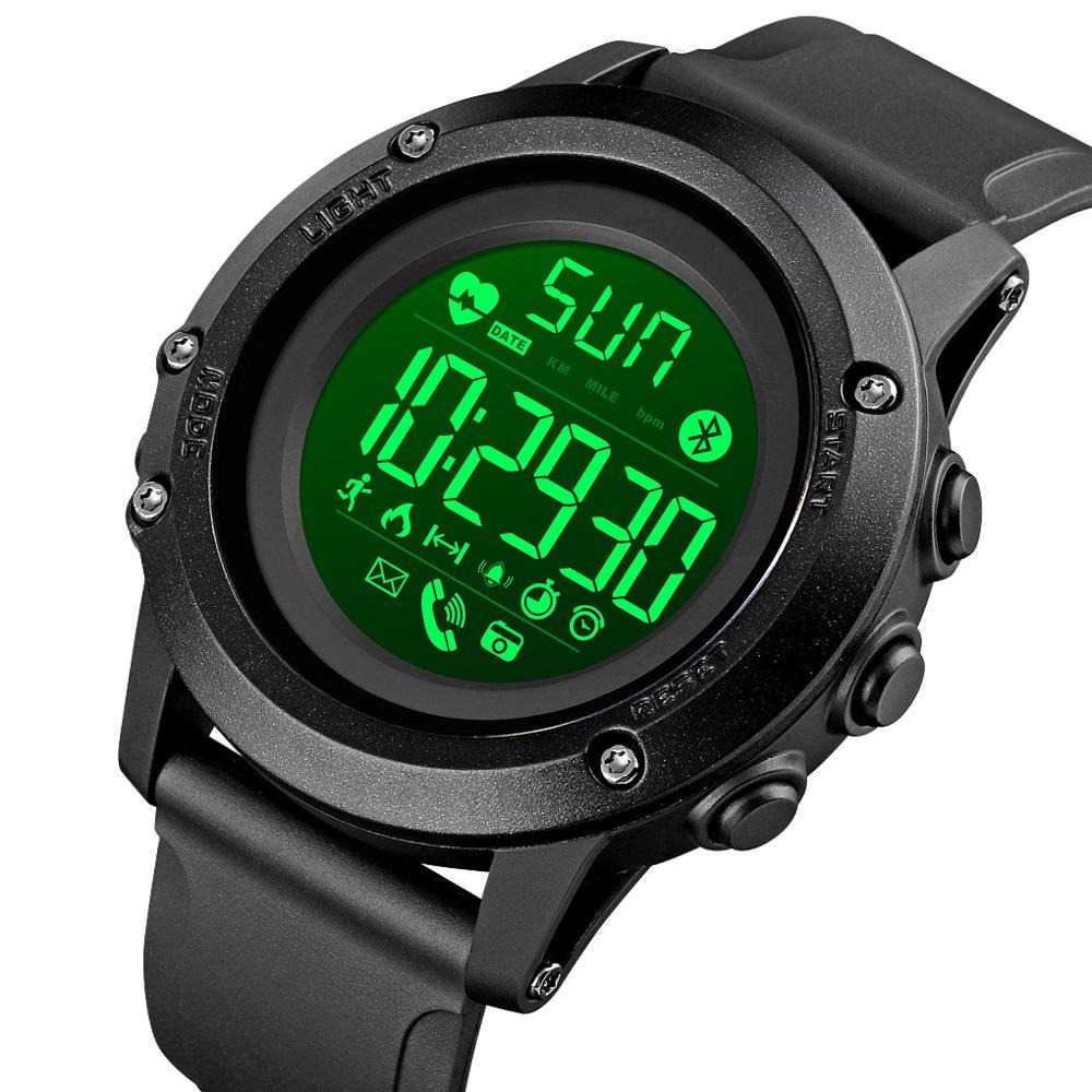 Jam Tangan Pria Smart Watch Bluetooth Original SKMEI DG1671