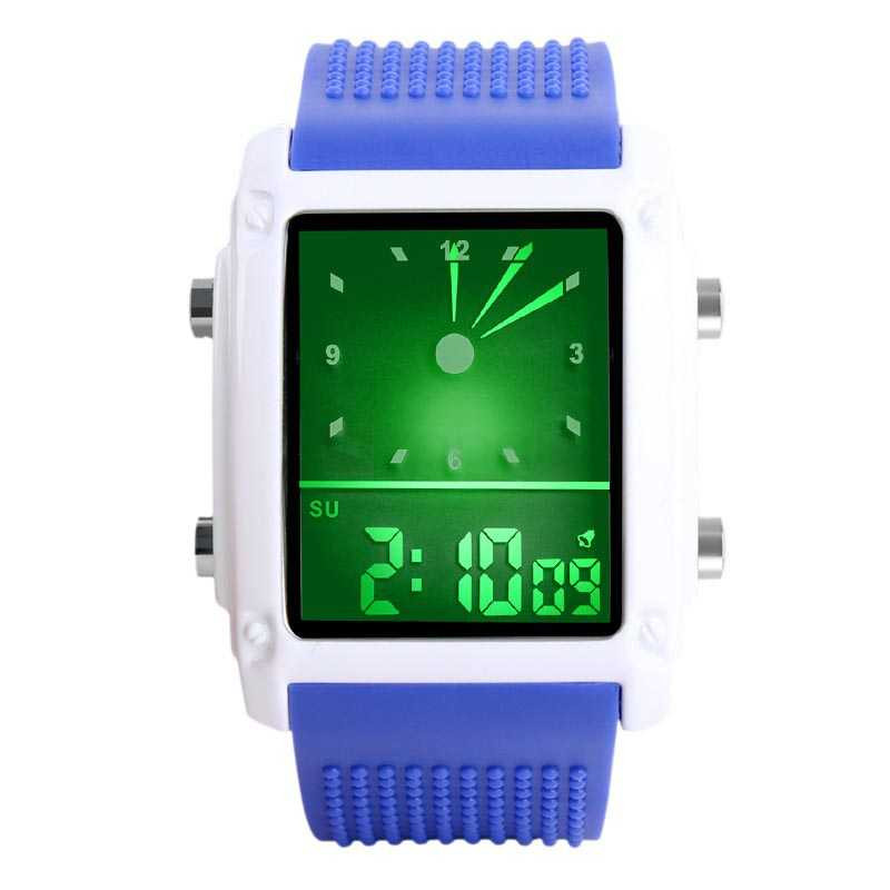 Jam Tangan Pria Digital Original SKMEI 0814D1 Biru