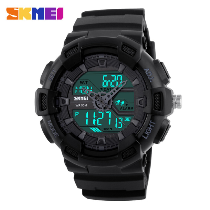 Jual Jam Tangan Pria SKMEI Dual Time Casio Men Sport 