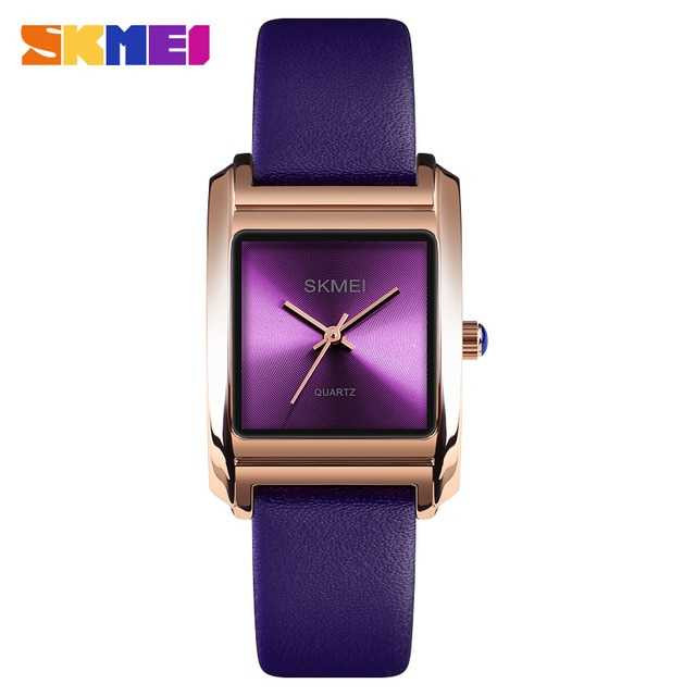 Jam Tangan Wanita Analog Original SKMEI 1432CL Ungu