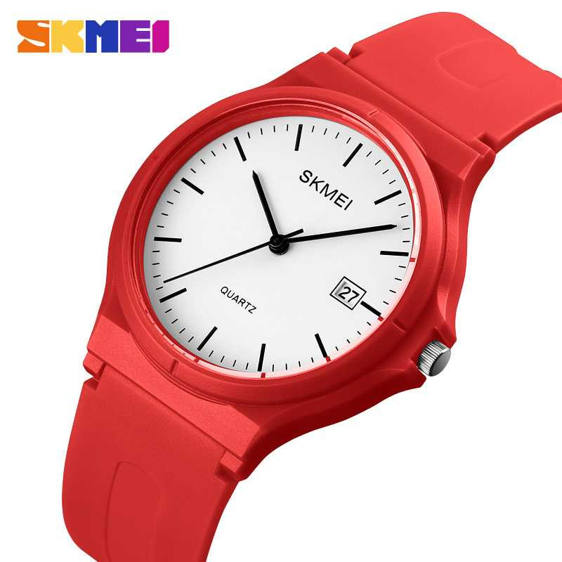 Jam Tangan Wanita Analog Original SKMEI 1449C Merah