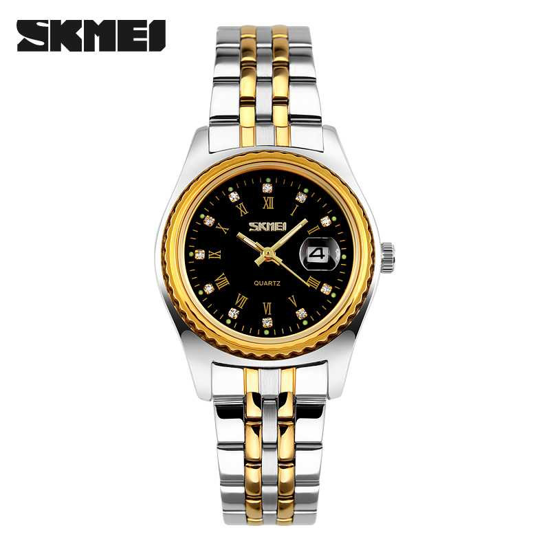 Jam Tangan Wanita Original SKMEI 9098CS Hitam