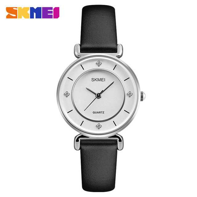 Jam Tangan Wanita Original SKMEI 1330 Silver