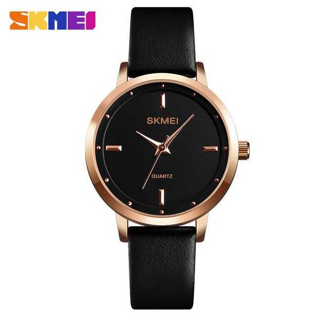 Jam Tangan Wanita Original SKMEI 1457CL Hitam