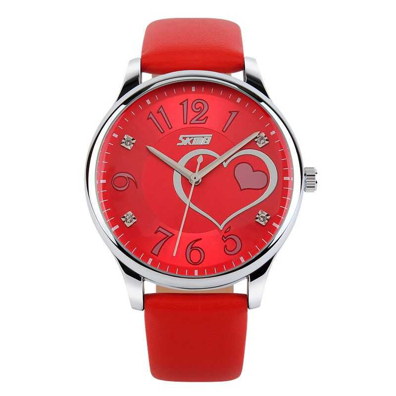 Jam Tangan Wanita Original SKMEI 9085CL Merah