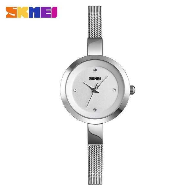 Jam Tangan Wanita Stainless Original SKMEI 1390CS