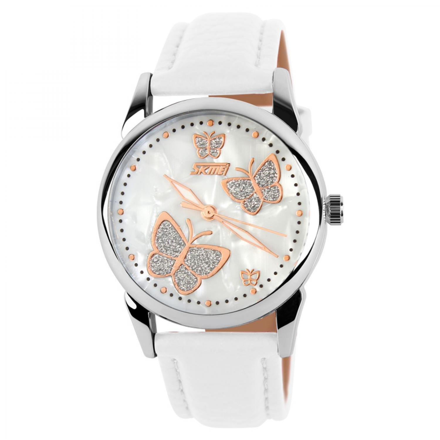 Jual Jam Tangan Wanita SKMEI Casual Women Butterfly 