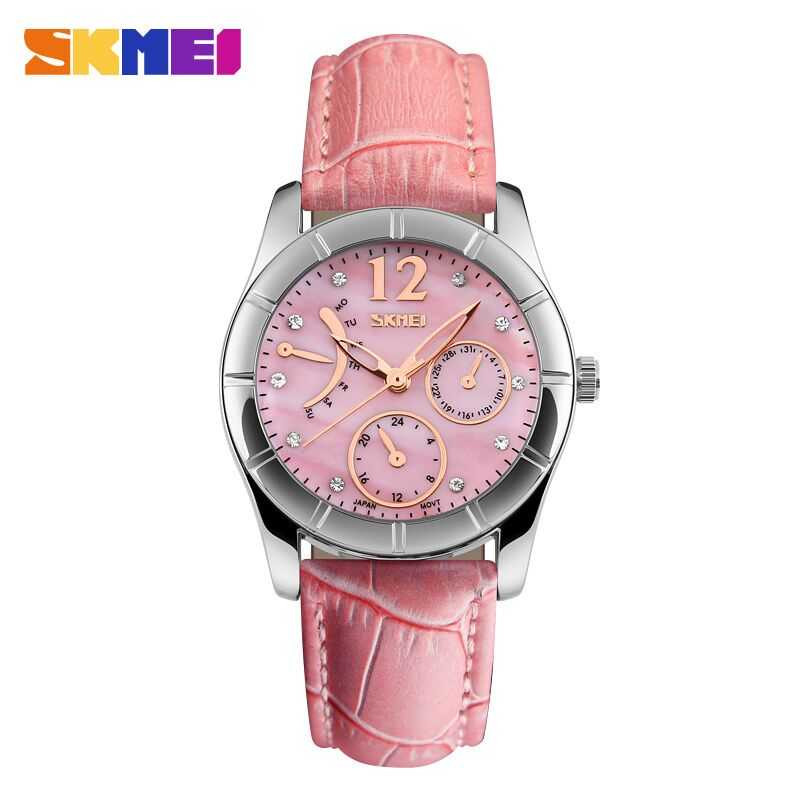 Jam Tangan Wanita Original SKMEI 6911CL Pink