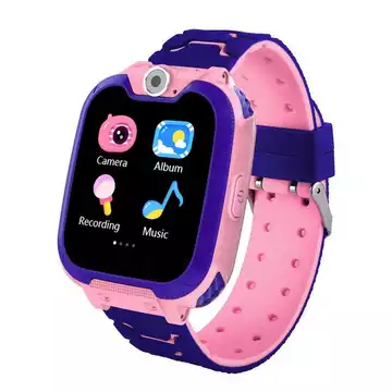 Jam Tangan Anak Digital Phone Camera GPS Original SKMEI DG2 Pink