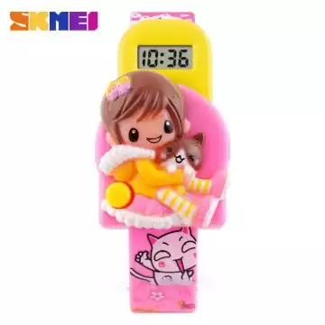 Jam Tangan Anak LCD SKMEI DG1240 Pink