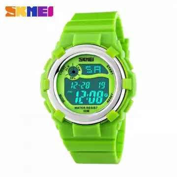 Jam Tangan Anak LED SKMEI DG1161 Hijau