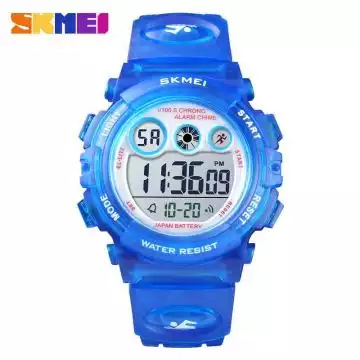 Jam Tangan Anak LED SKMEI DG1451 Biru