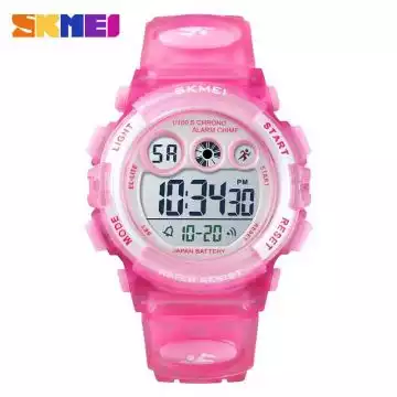 Jam Tangan Anak LED SKMEI DG1451 Pink