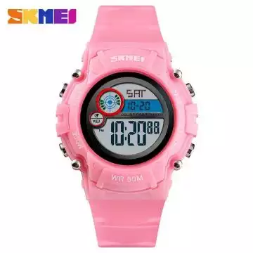 Jam Tangan Anak LED SKMEI DG1477 Pink