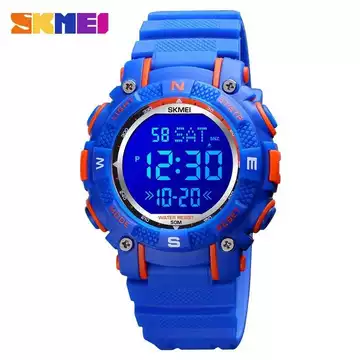 Jam Tangan Anak LED SKMEI DG1613 Biru