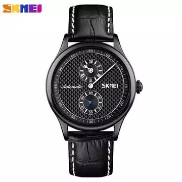 Jam Tangan Pria Analog Leather Original SKMEI 9238CL