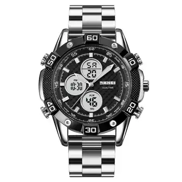 Jam Tangan Pria Analog Stainless Original SKMEI 1838CS