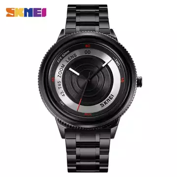 Jam Tangan Pria Analog Stainless Original SKMEI 9267CS