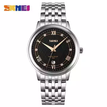 Jam Tangan Pria Analog Stainless Original SKMEI 9272CS