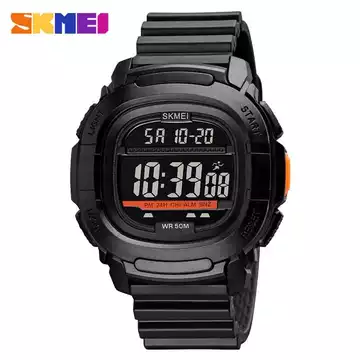 Jam Tangan Pria Digital Original SKMEI DG1657 Hitam